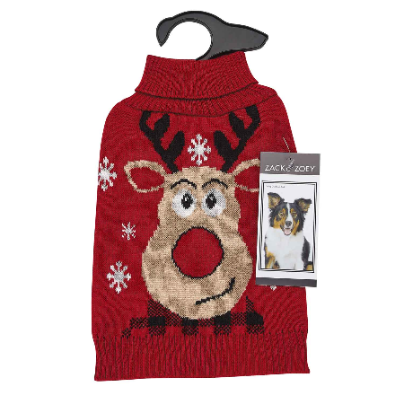 ZZ Red Reindeer Sweater