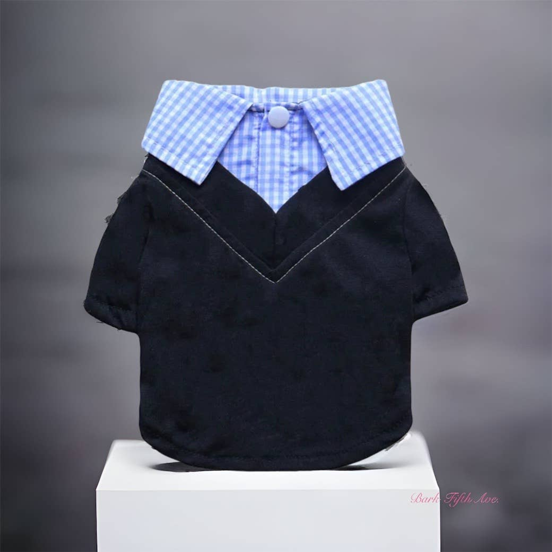 Dapper Boy Collar Dog Shirt