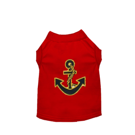 Sail Away in Style: The Sailor Boy Dog Tank!