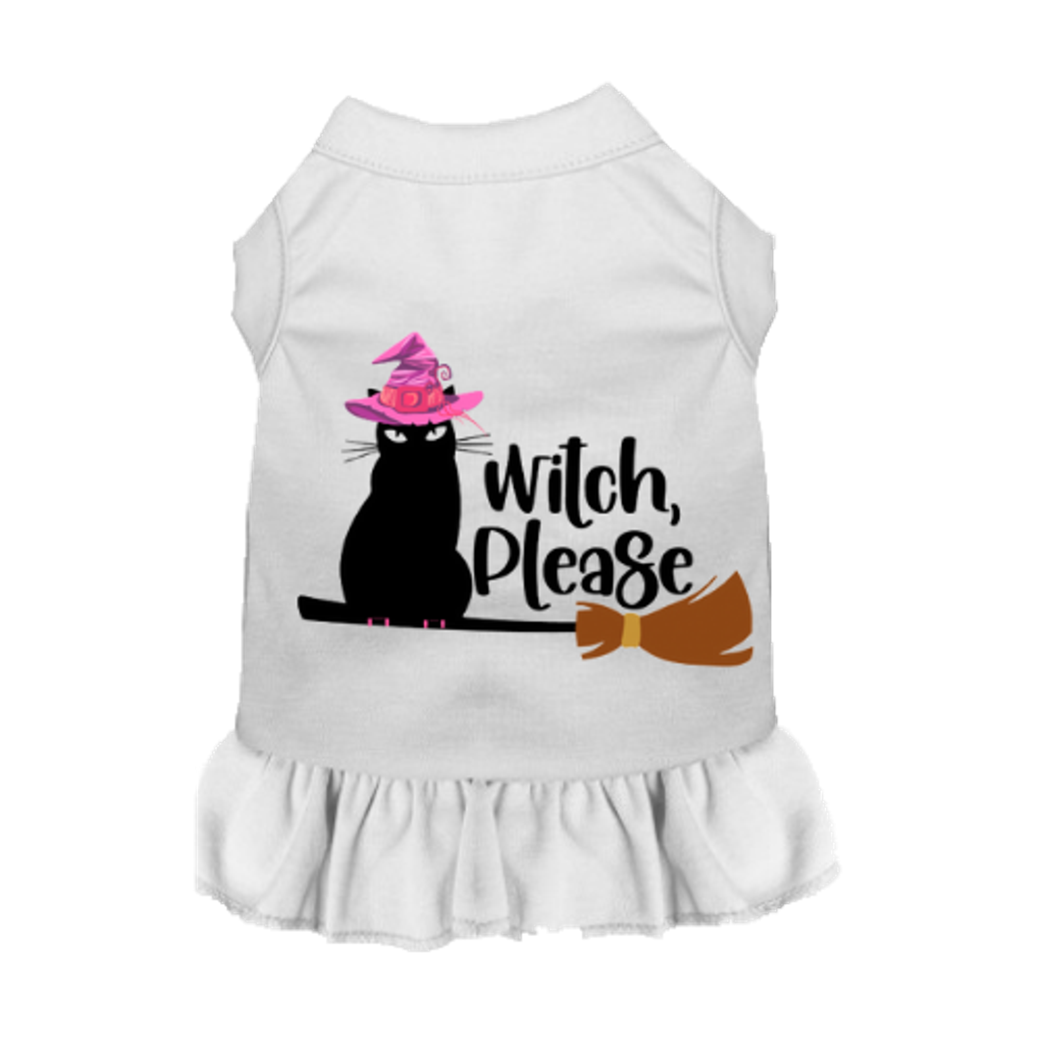 Witch Please Cat - Dog Dress or T-shirt