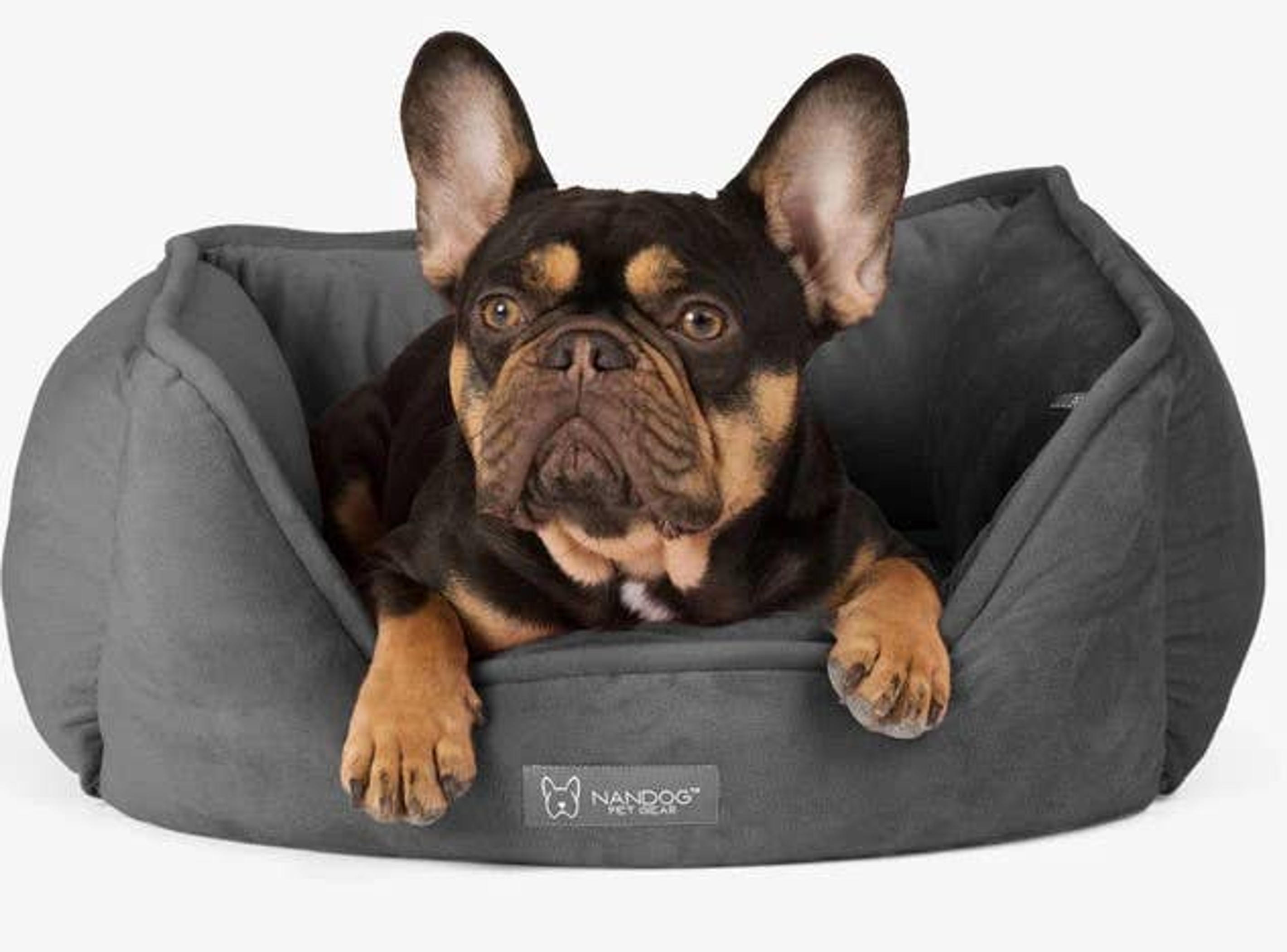 NANDOG Reversible Micro-Plush Fabric Pet Bed