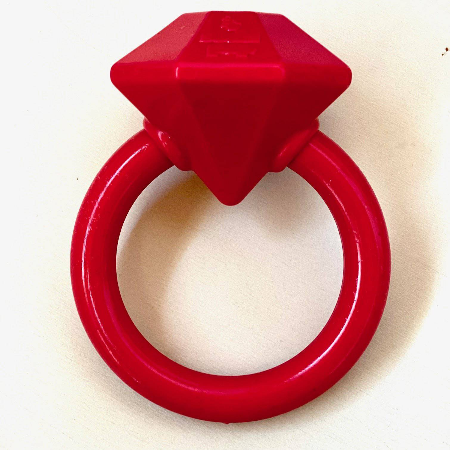 Chew-tastic Adventures Await: The Diamond Teething Ring!