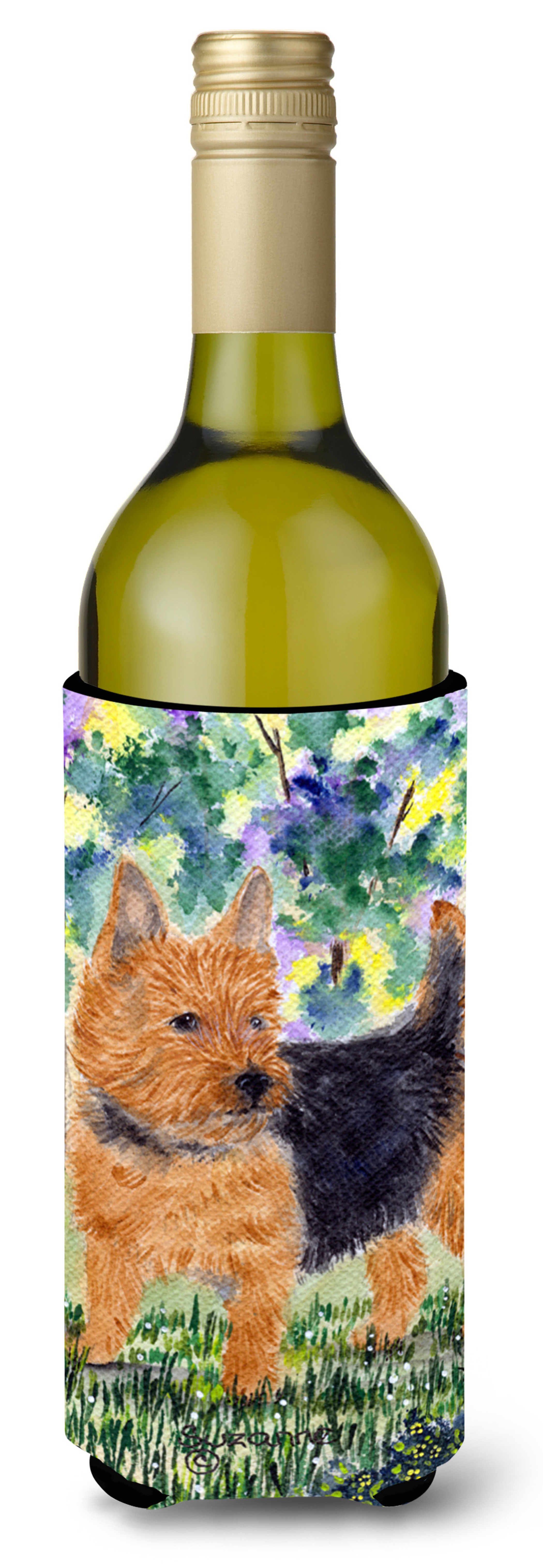 Norwich Terrier Wine Bottle Hugger