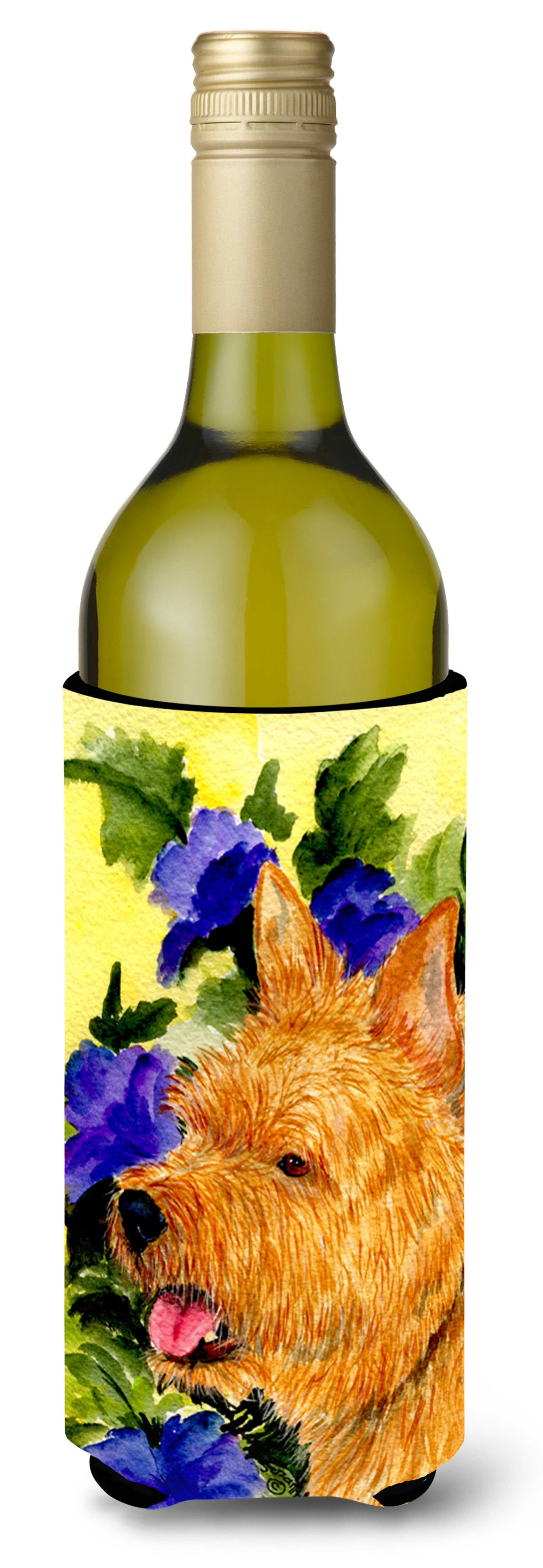 Norwich Terrier Wine Bottle Hugger