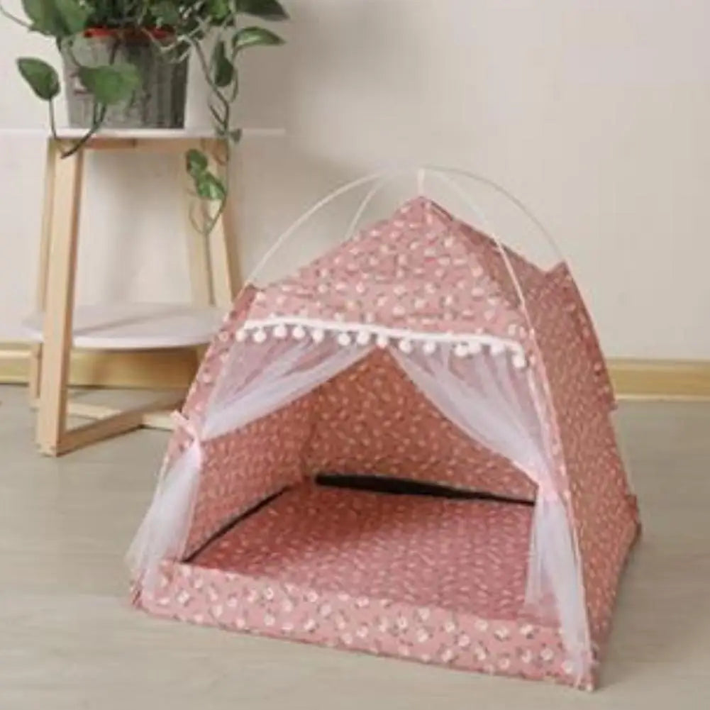 Semi-Enclosed Cat Tent