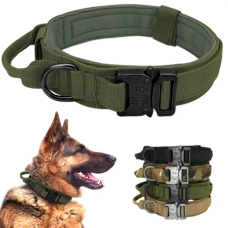 High-Quality, Durable German Military Tactical Dog Collar