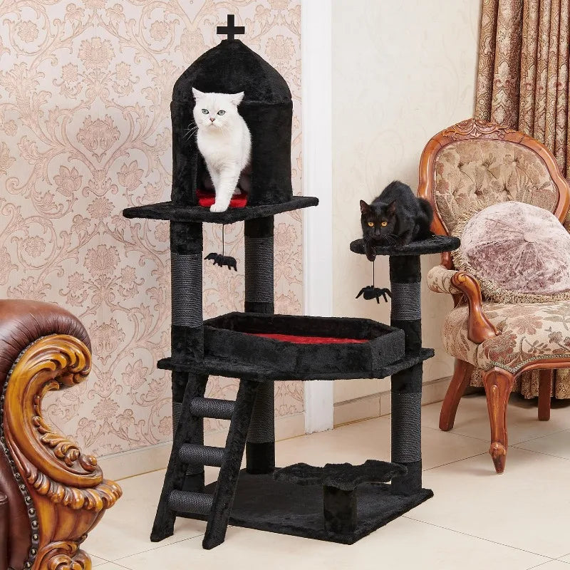 Gothic paradise for your beloved feline companion.