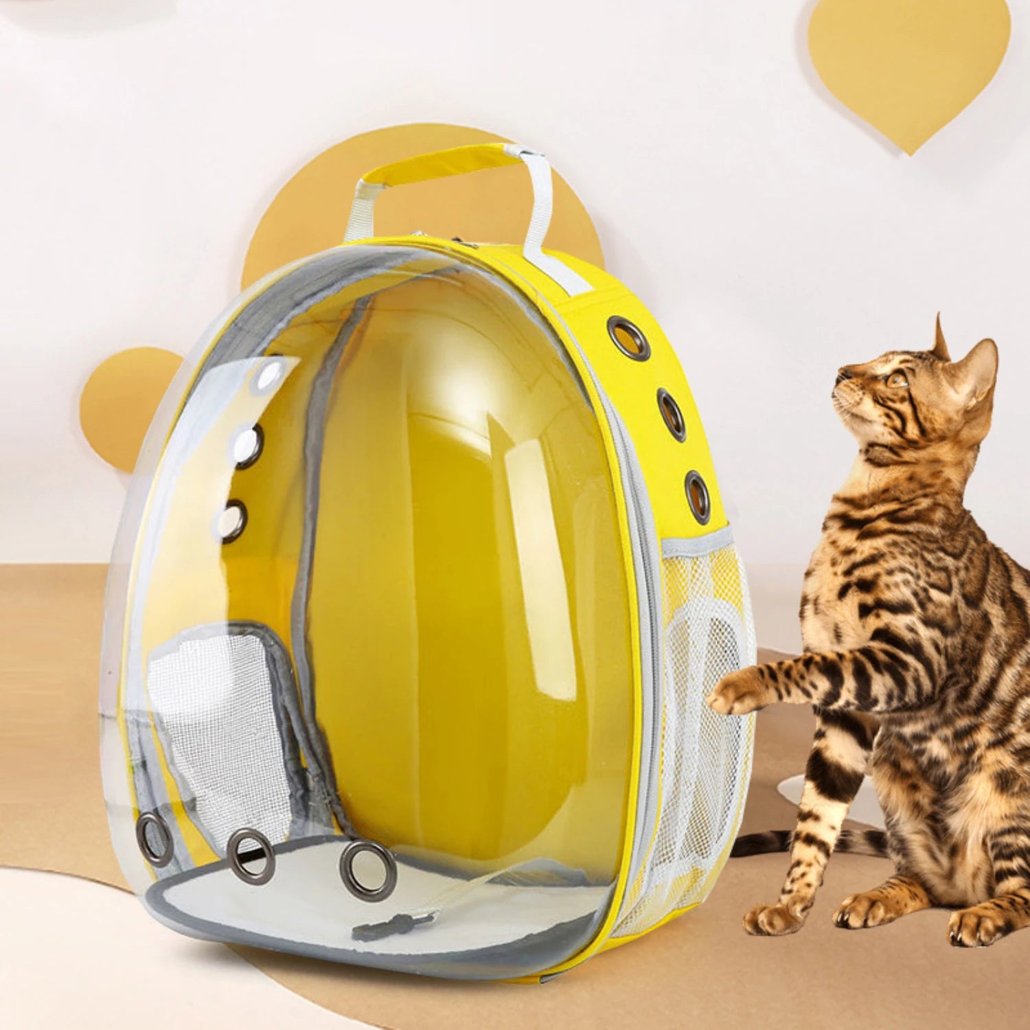 Galactic Adventures Await: The Ultimate Space Capsule Pet Carrier!