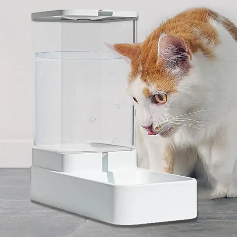 The Paw-some Feast-o-Matic: 3.8L Automatic Delight Dispenser!