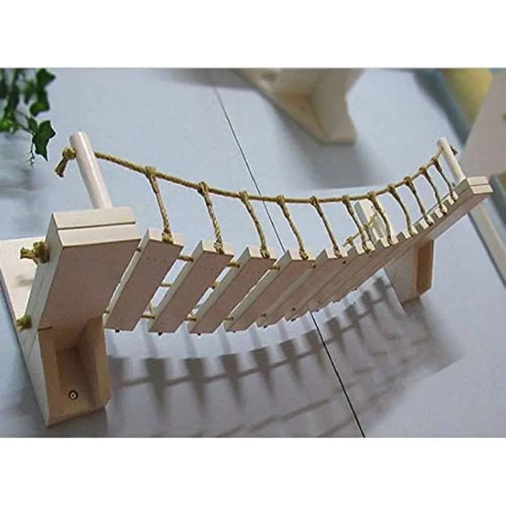 Wooden Wall-Mounted Cat Bridge With 2 Fixed Brackets