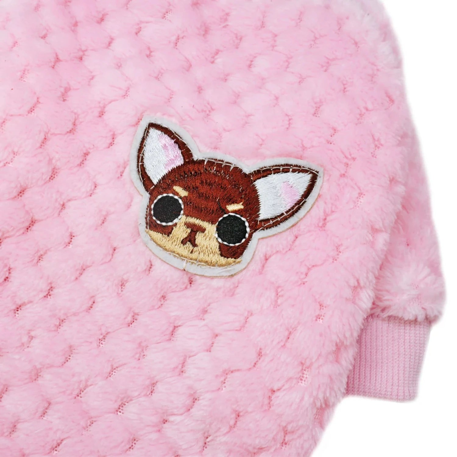 Cozy Pink Winter Dog Clothing for Small Dogs