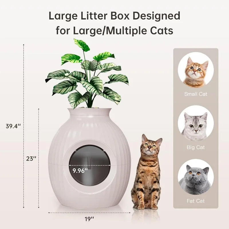 Feline Flora: The Purrfect Litter Box Planter