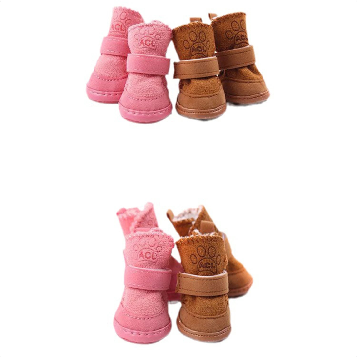 Pawsitively Stylish Steps: Winter-Wonder Shoes for Your Furry Fashionista!