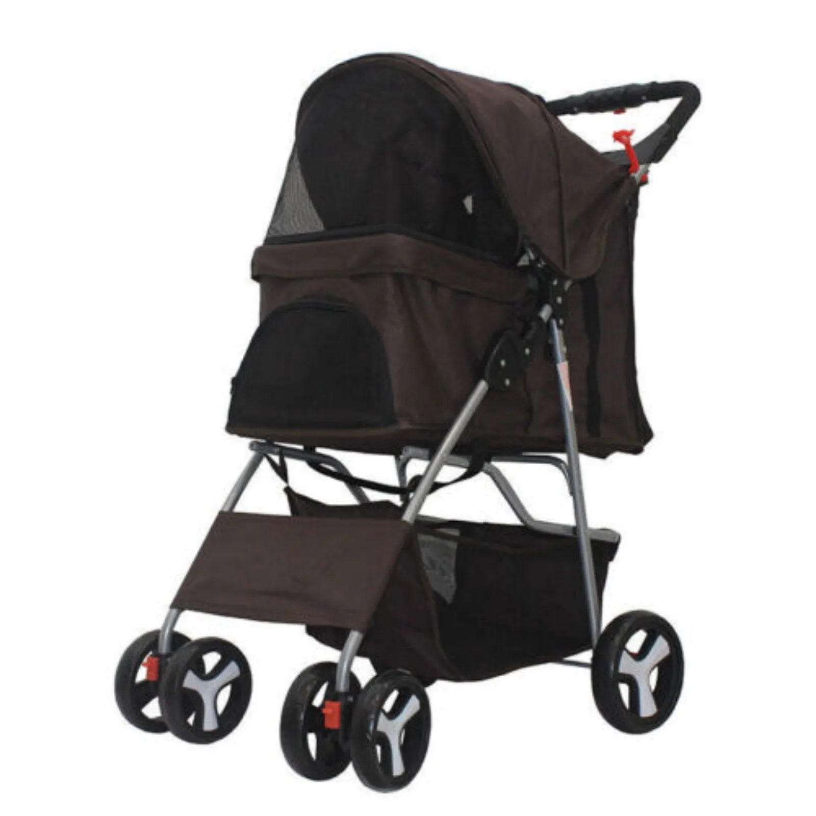 Paw-sitively Pawesome: The Ultimate Four-Wheel Companion Stroller!