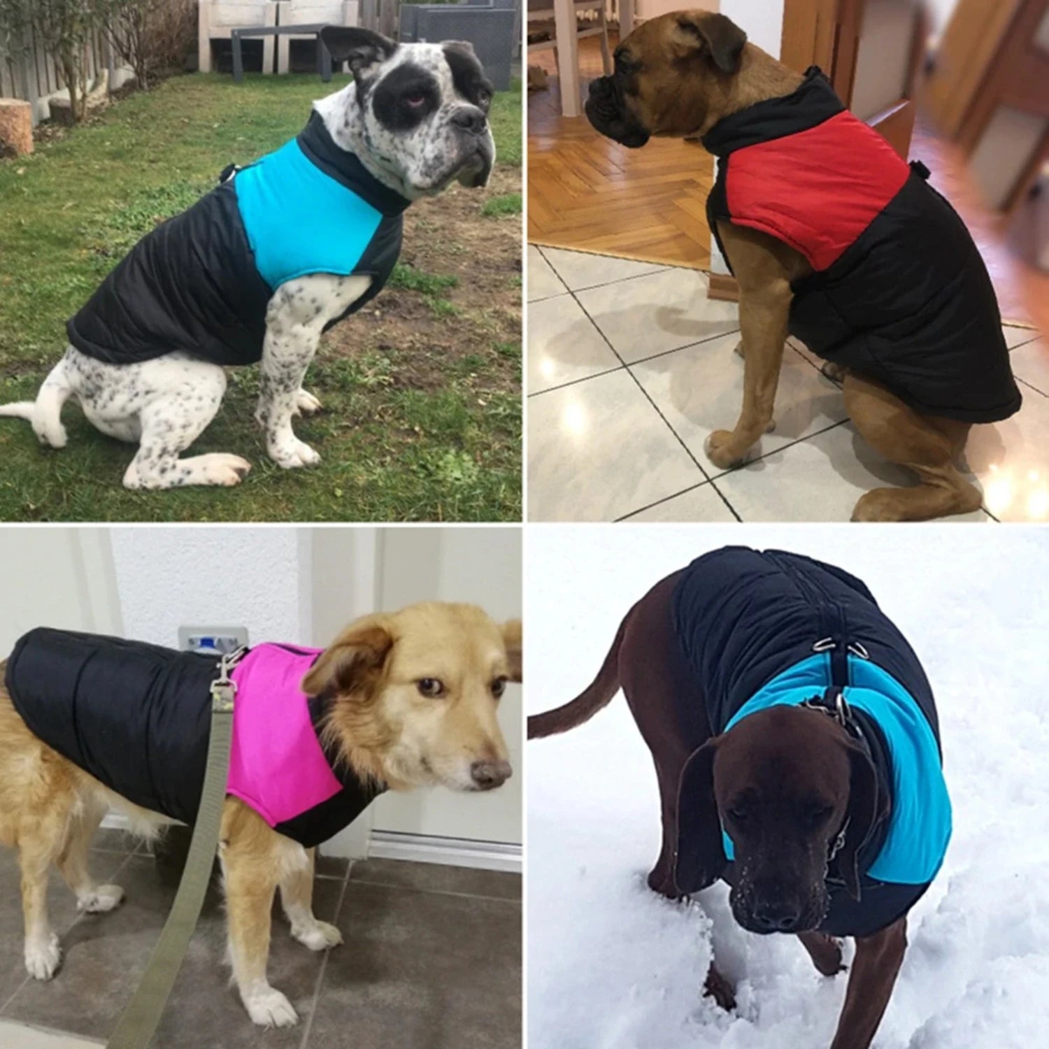 Cozy Winter Waterproof Dog Coat - All Sizes