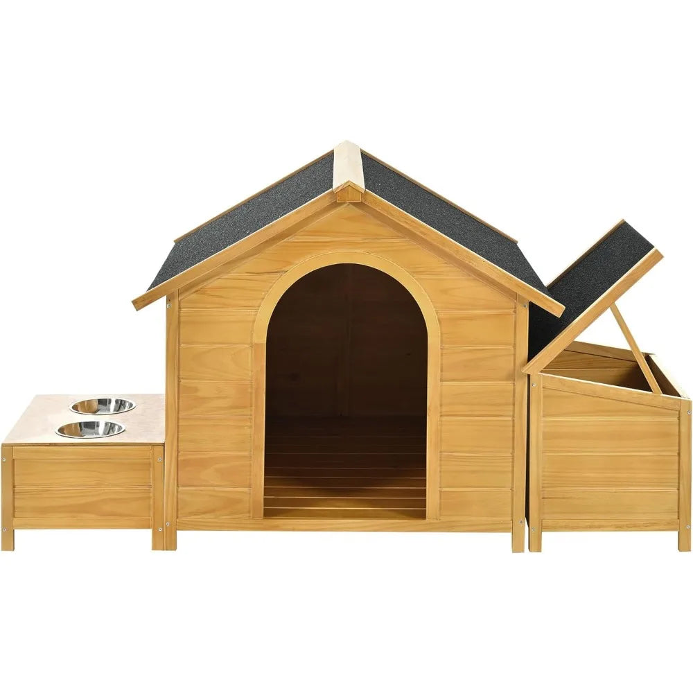 Large Outdoor Wooden Dog House