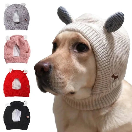 Knitted Hat for Medium and Large Dogs