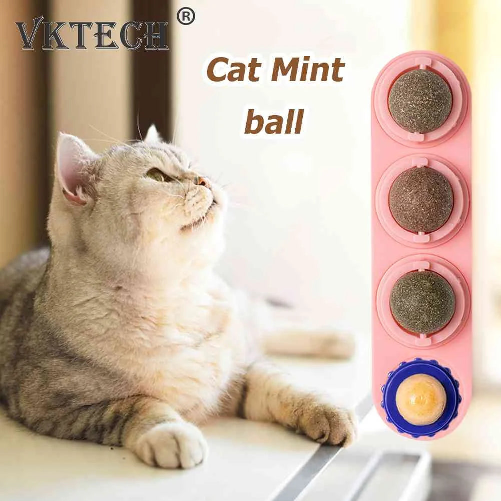 Minty Mirth: The Catnip Ball of Delight!