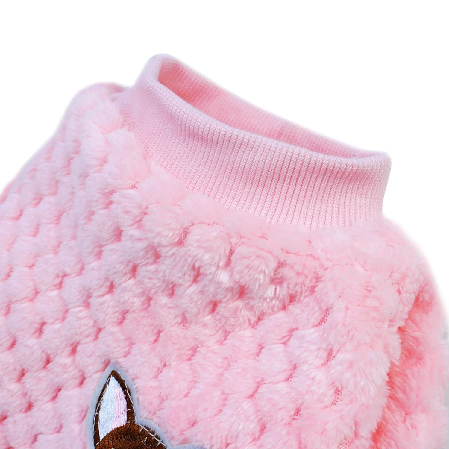 Cozy Pink Winter Dog Clothing for Small Dogs