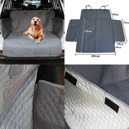 Pawsitively Plush: The Ultimate Adventure Car Mat!