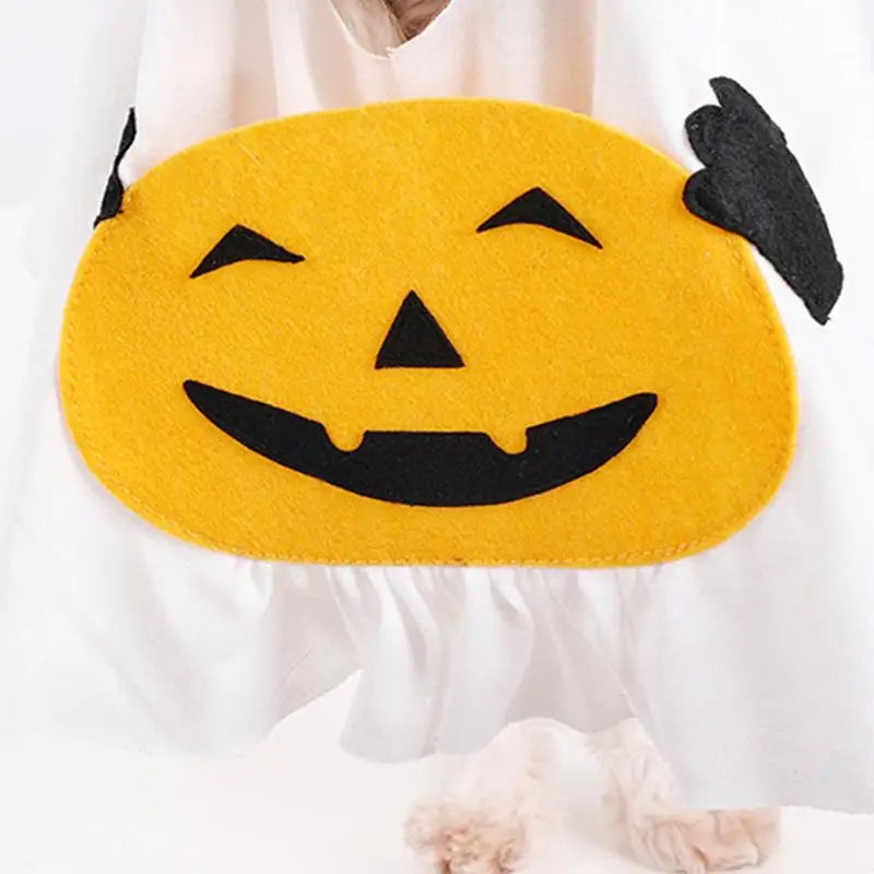 Pet Ghost Cosplay Costume with Witch Hat