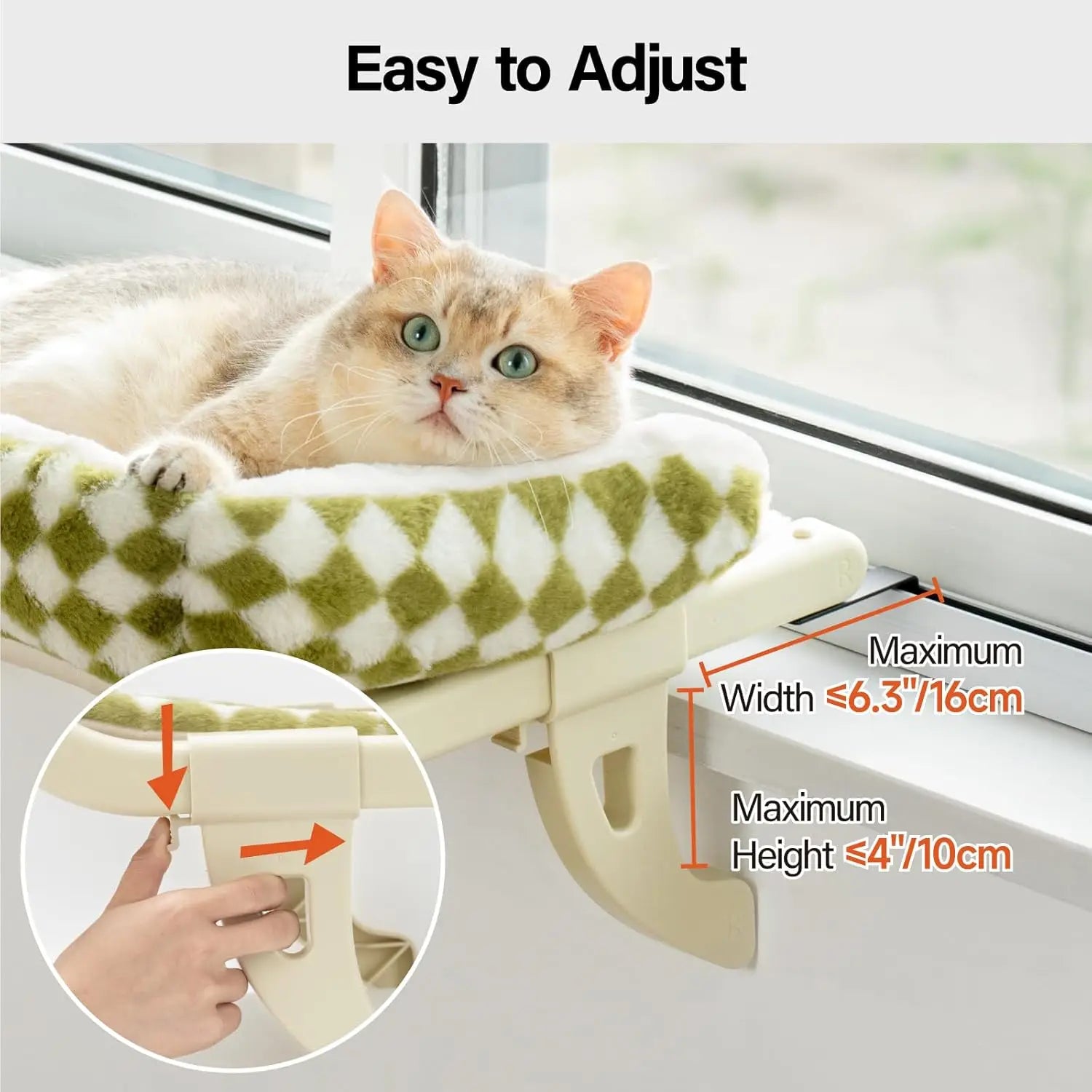 Cat Hammock with Removable Covers and Accessories