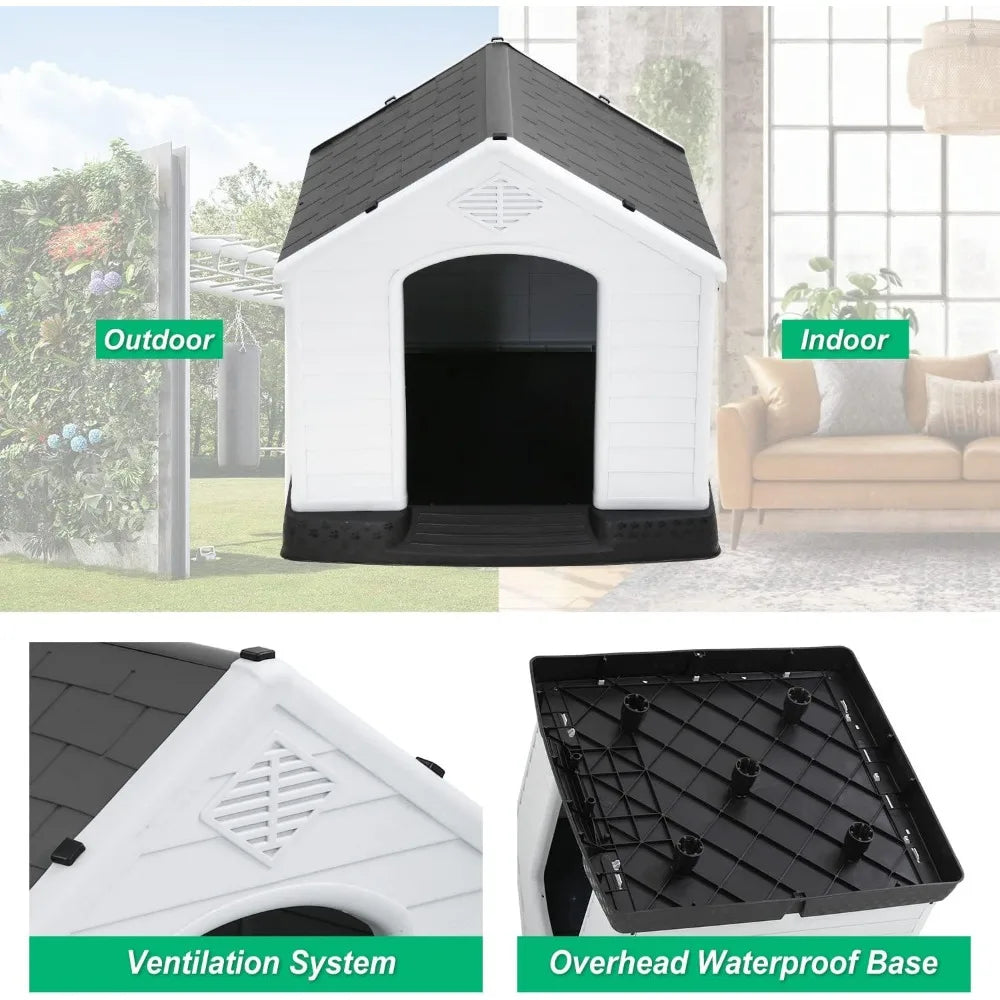 Insulated Waterproof Indoor Outdoor Dog House