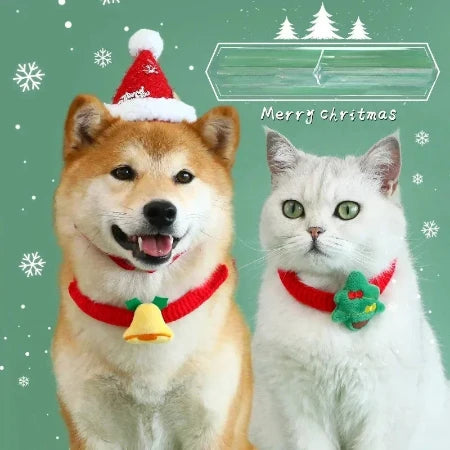 Christmas Dog and Cat Collar