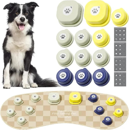 Talking Button Set To Train Dogs and Cats