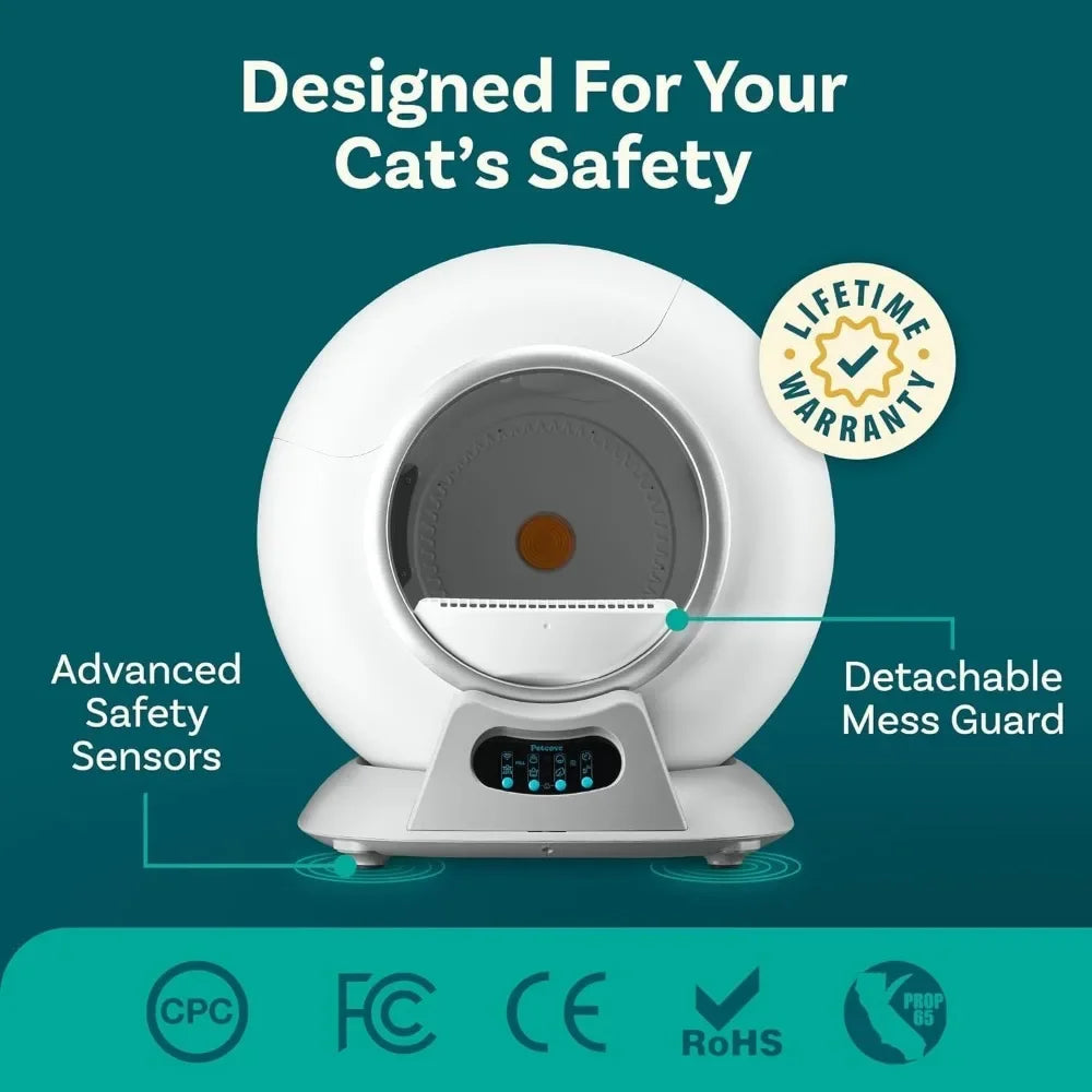 Self-Cleaning Smart Cat Litter Box