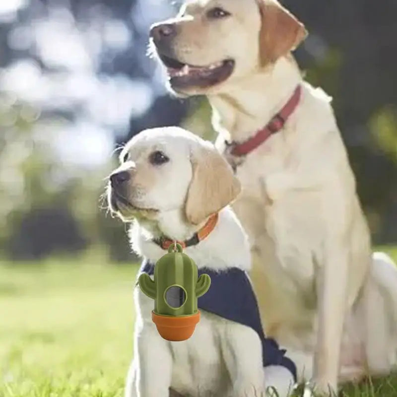 Pawsitively Prickly: The Cactus Poop Bag Dispenser!