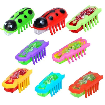 Colorful Interactive Ladybug Automatic Crawl Toy for Cats and Dogs