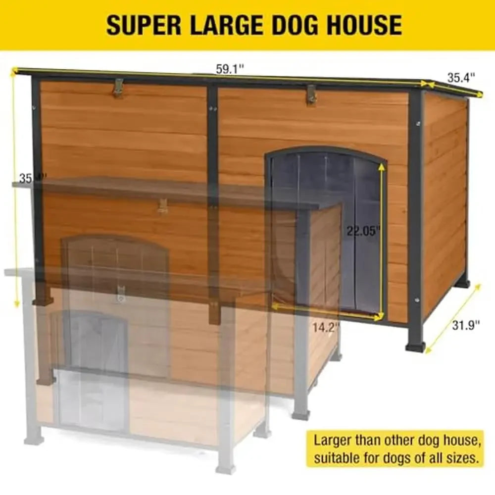 Large Dog House Insulated Weatherproof - Going FAST!!