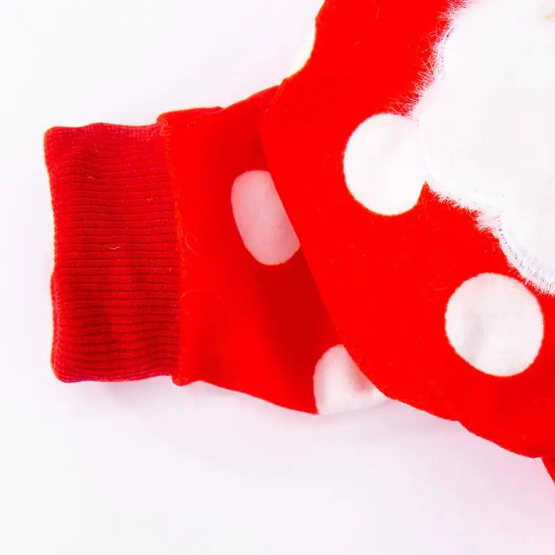 Snuggle Up in Festive Fleece: Pup's Cozy Christmas Pajama Party!