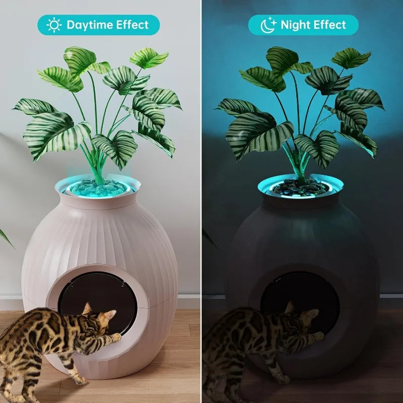 Feline Flora: The Purrfect Litter Box Planter