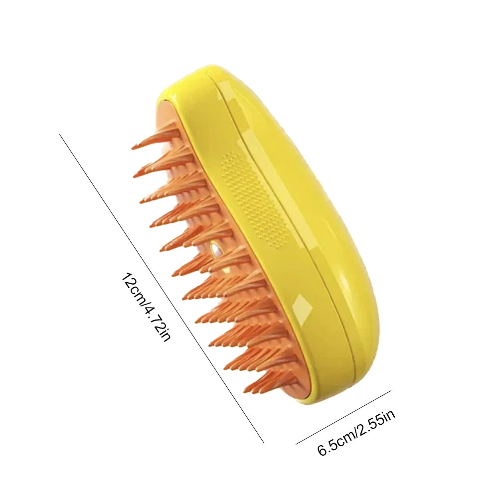 Pet Grooming Brush with Steamer