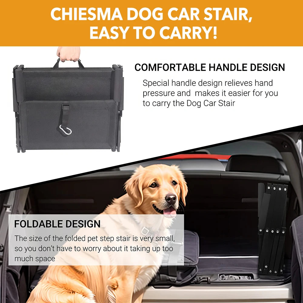 Step Up to Adventure: The Ultimate Dog Car Stairs for Comfort and Safety