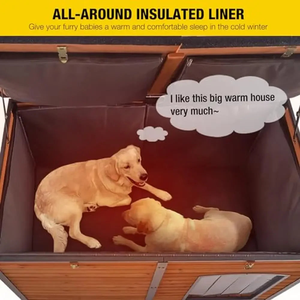 Large Dog House Insulated Weatherproof - Going FAST!!