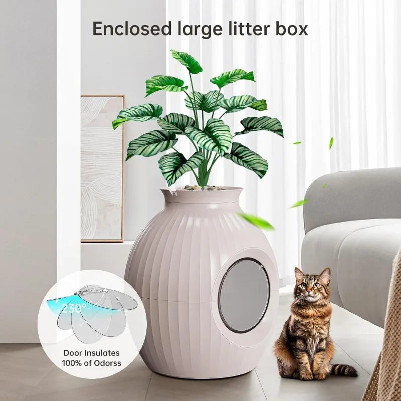 Feline Flora: The Purrfect Litter Box Planter