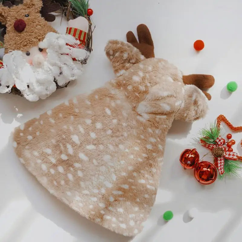 Reindeer Costume - Halloween or Christmas for Your Dog or Cat