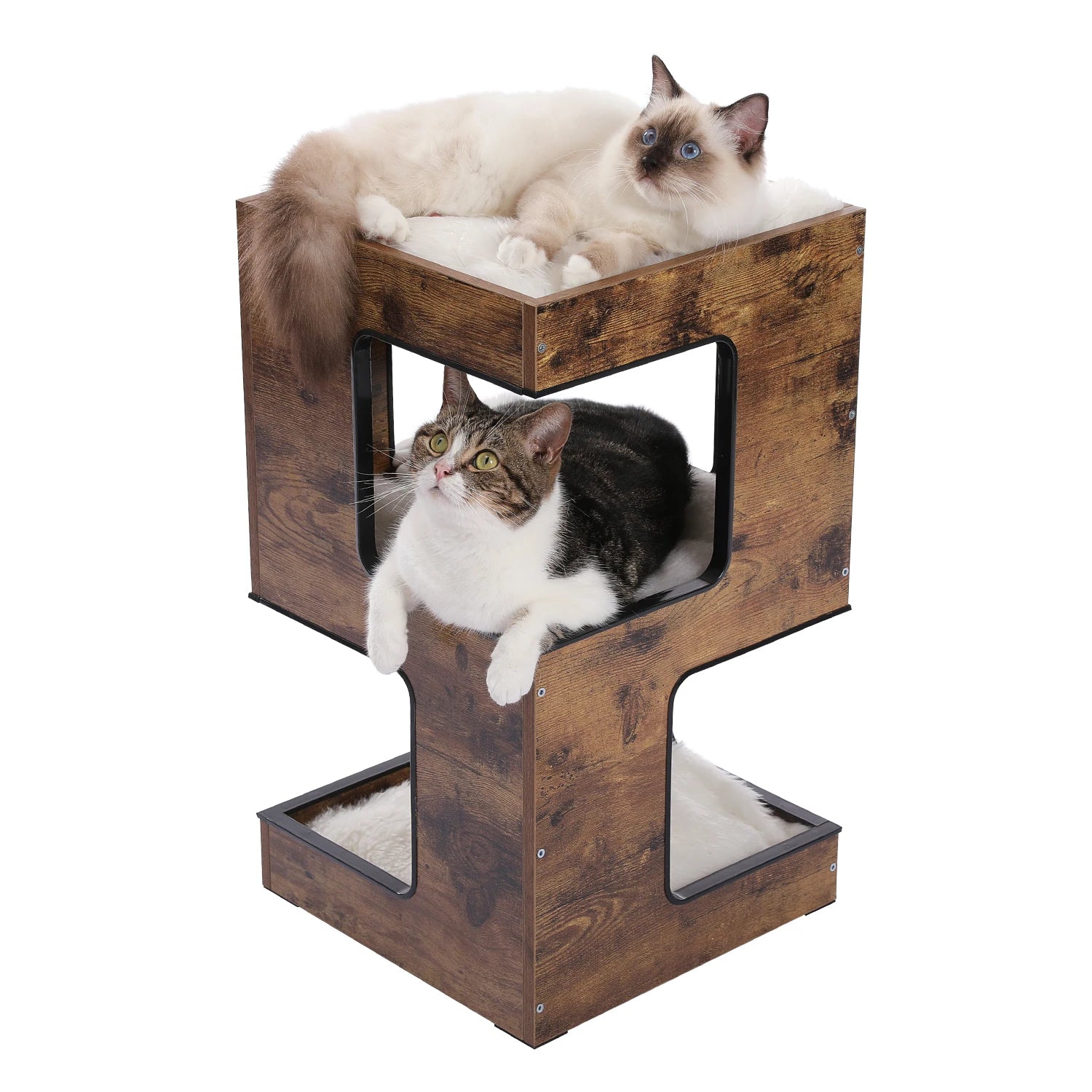 3 Level Cat Tree with Scratcher Board