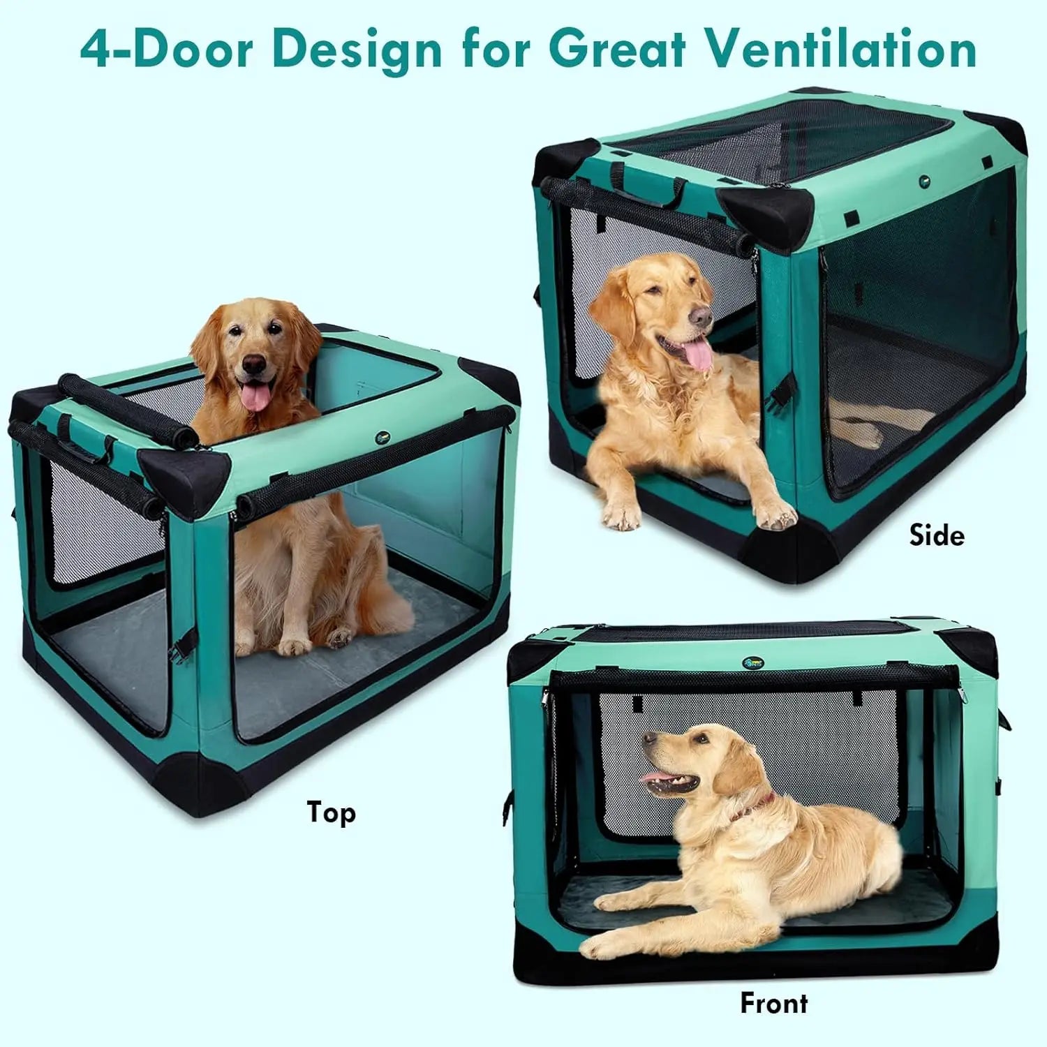 42-inch Portable Crate for Large Dogs-LIMITED QUANTITY!