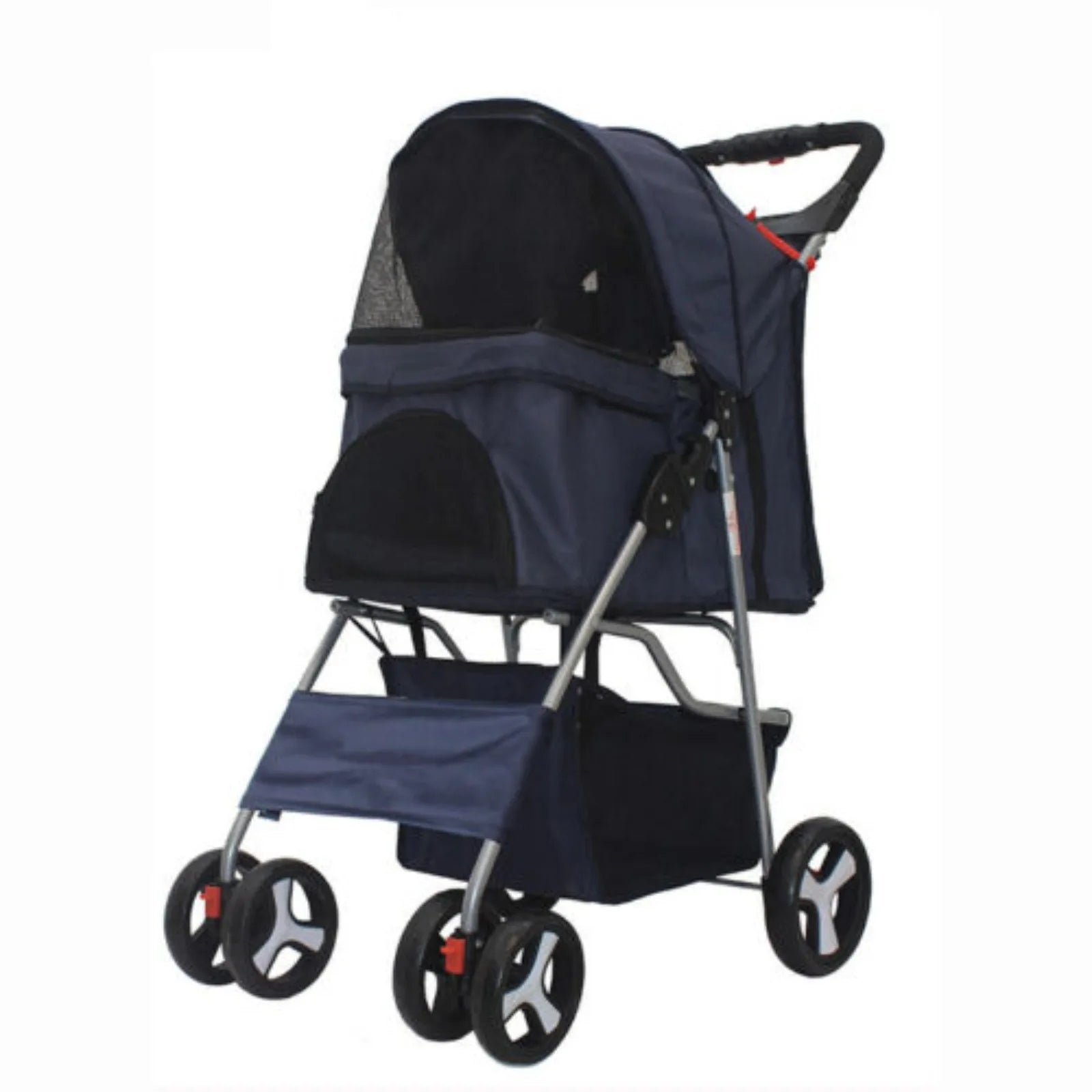 Paw-sitively Pawesome: The Ultimate Four-Wheel Companion Stroller!