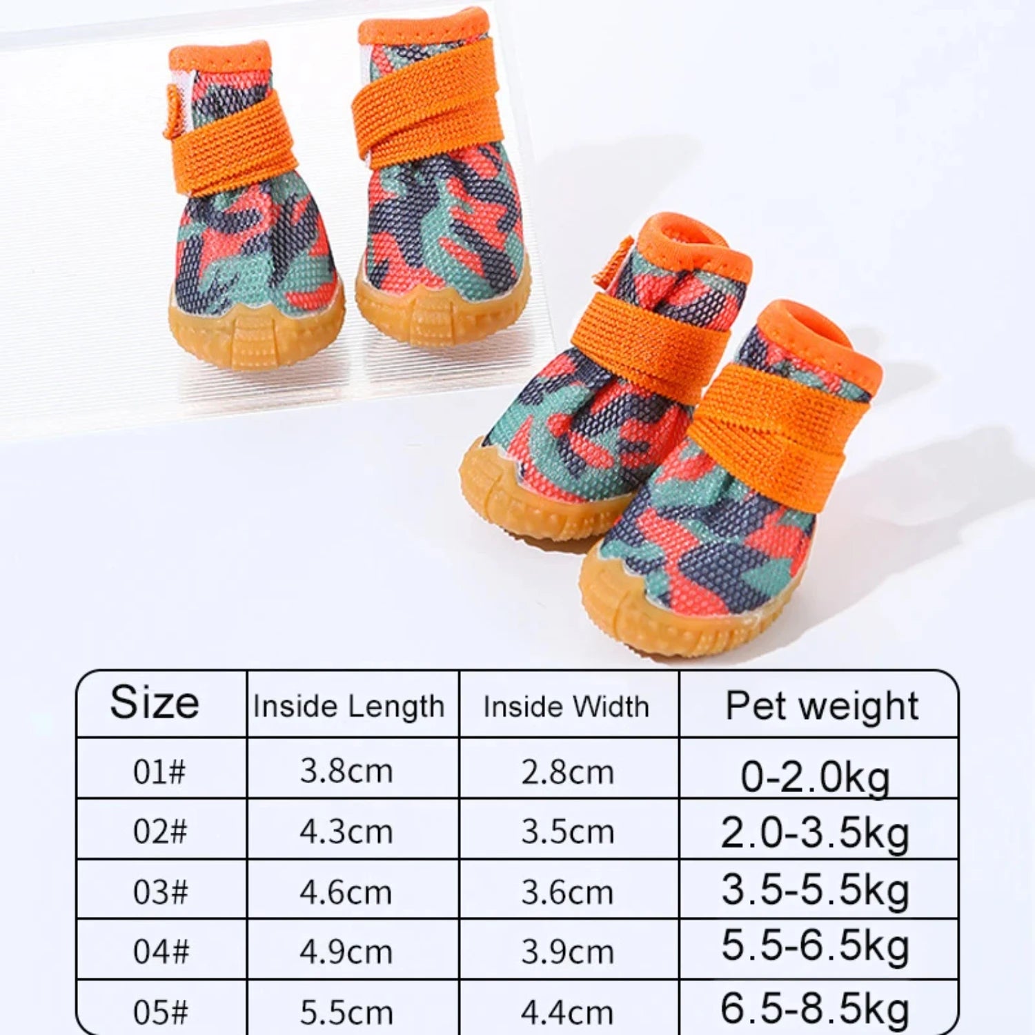 Anti-Slip Breathable Small Dog Boots