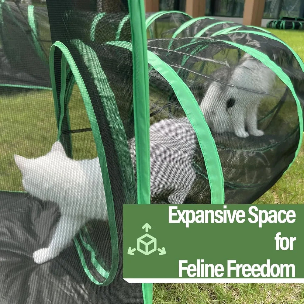 Outdoor Cat Play Tents and Tunnels-3 sizes