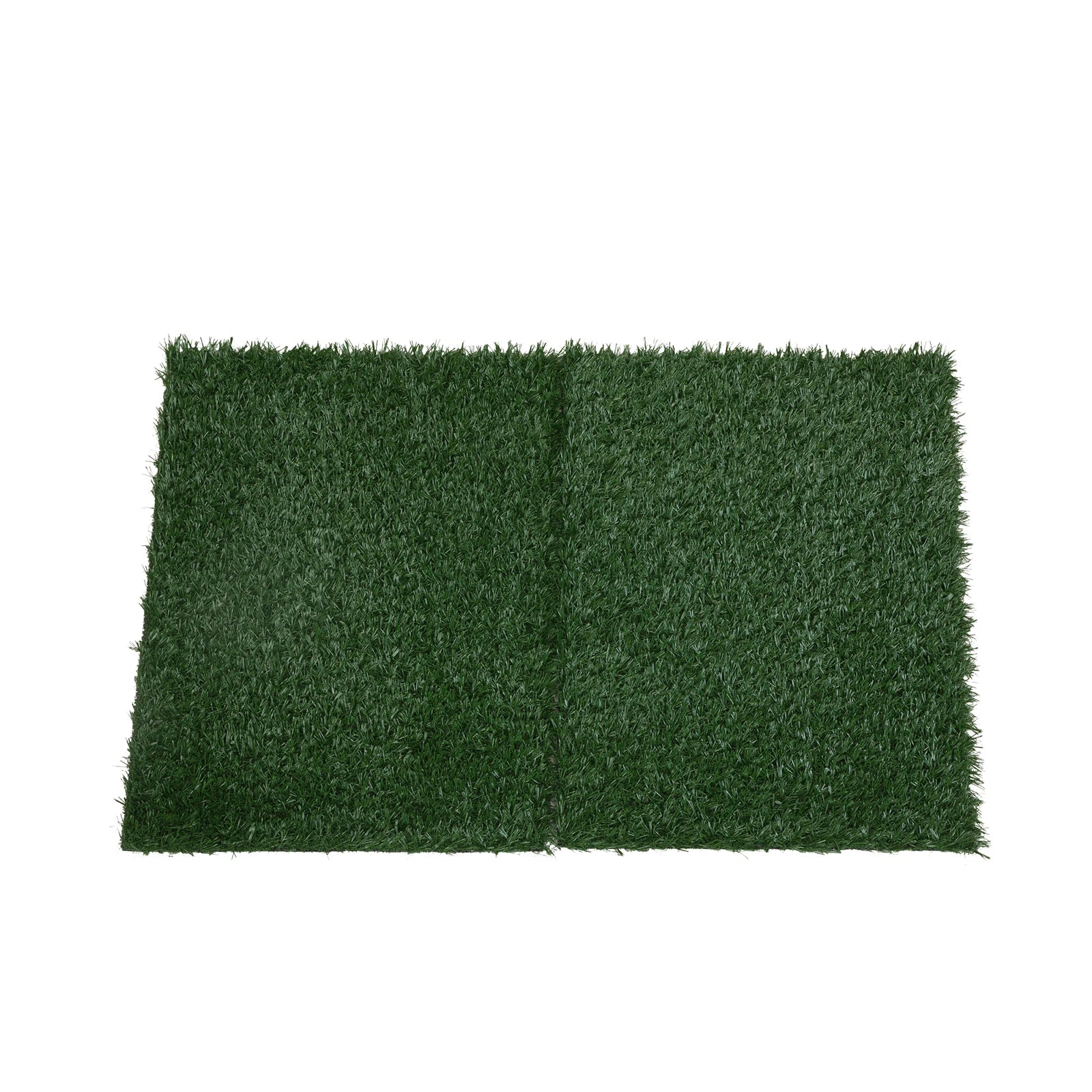 2 PCS Realistic Artificial Grass Rug for Pet Potty Training