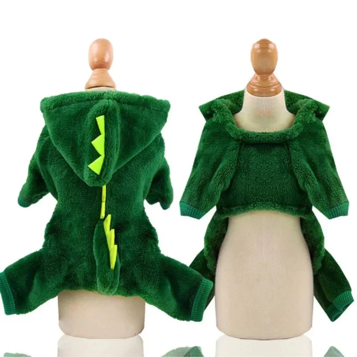 Cosplay Dinosaur Fleece Hoodies Sweater - Pet Costume