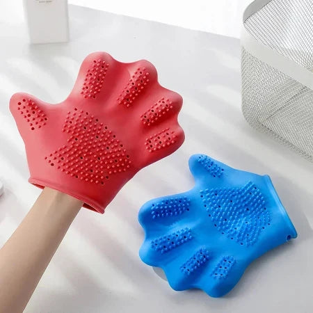 Massage Bath Gloves for Cats and Dogs