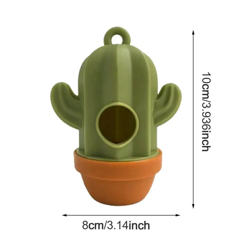 Pawsitively Prickly: The Cactus Poop Bag Dispenser!