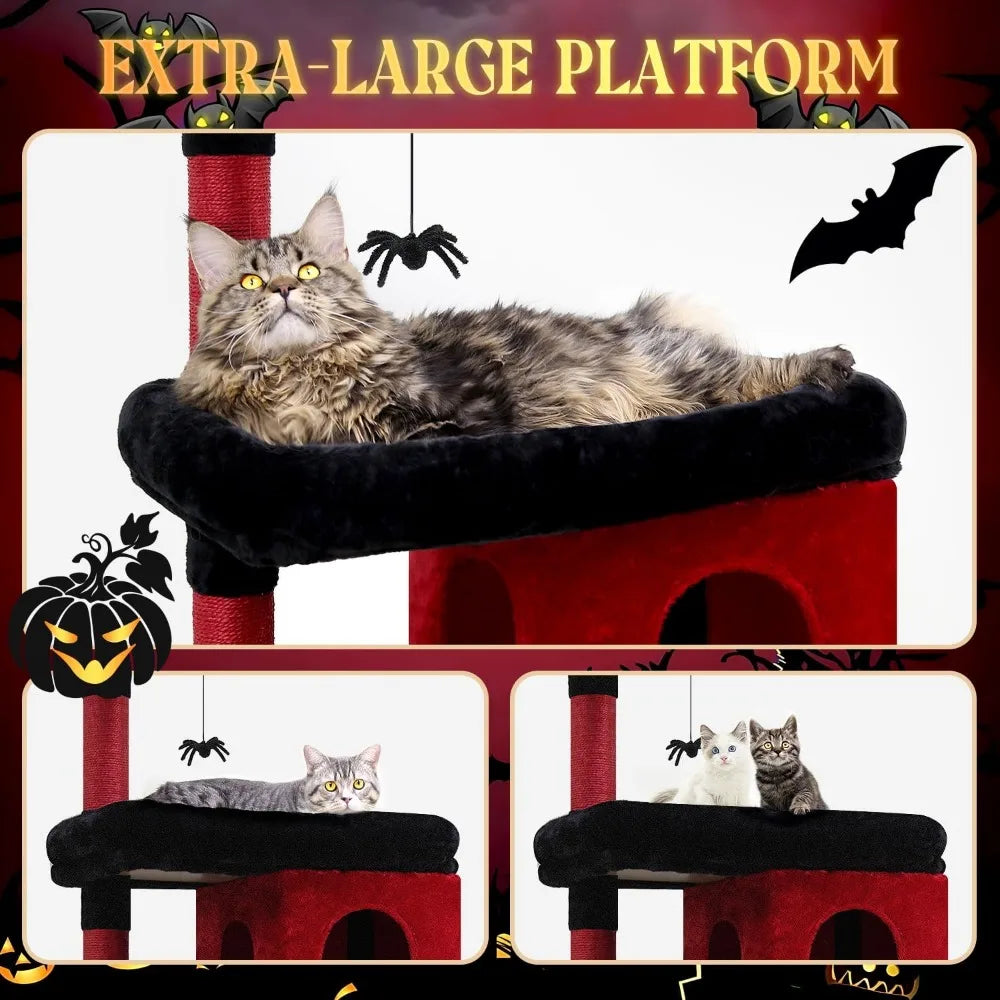 Gothic Cat Tree for Large Cats